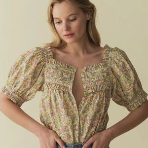 🌼 New Doen Farley blouse - limited edition liberty floral prints S